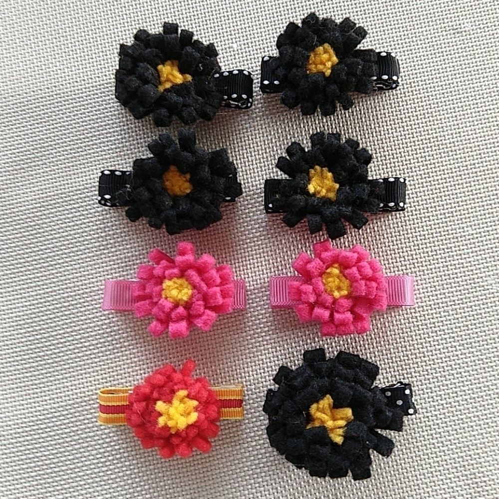 Little girls handmade hair clips SOLD OUT